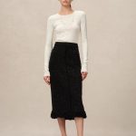 Basic Sheer Base Shirt in Cotton-Cashmere Knit