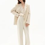Barra Suit Blazer in Silk Linen